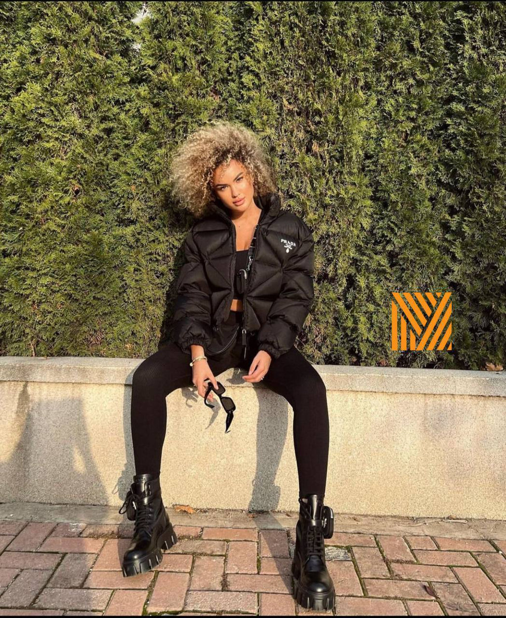 Waterproof puffy jacket