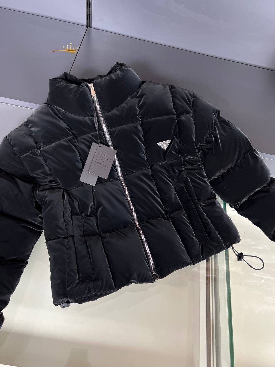 imported matte fabric jacket