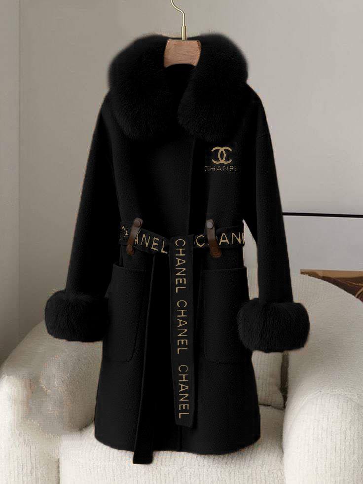 Luxury Fur-Lined Cashmere